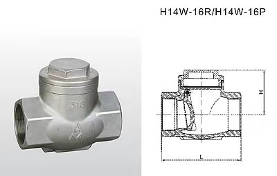 H14W-16P不銹鋼止回閥