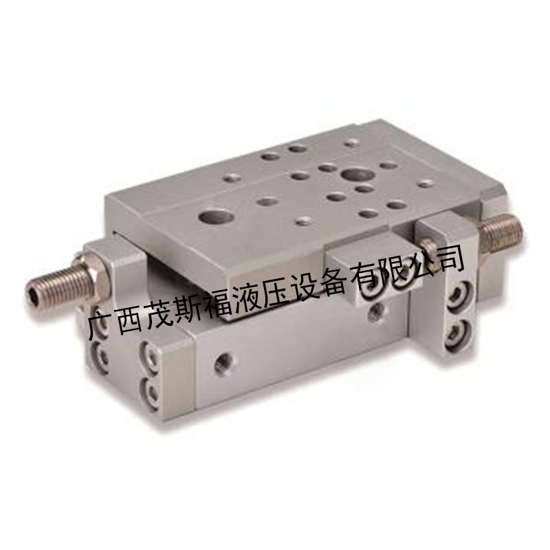 亞德客AirTAC HLQ精密滑臺氣缸 雙軸循環滾珠型HLQ12X100-S-B 