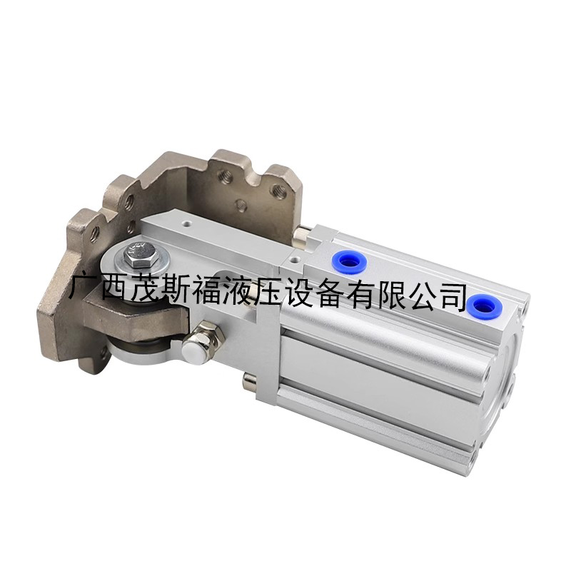 90度翻轉氣缸機構側姿組氣缸 